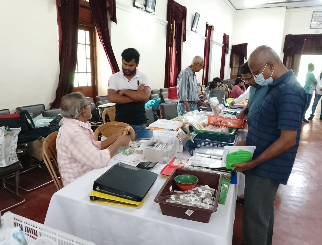 Inaugural Stamp Show by CEPNA at New Town Hall, Colombo 7.