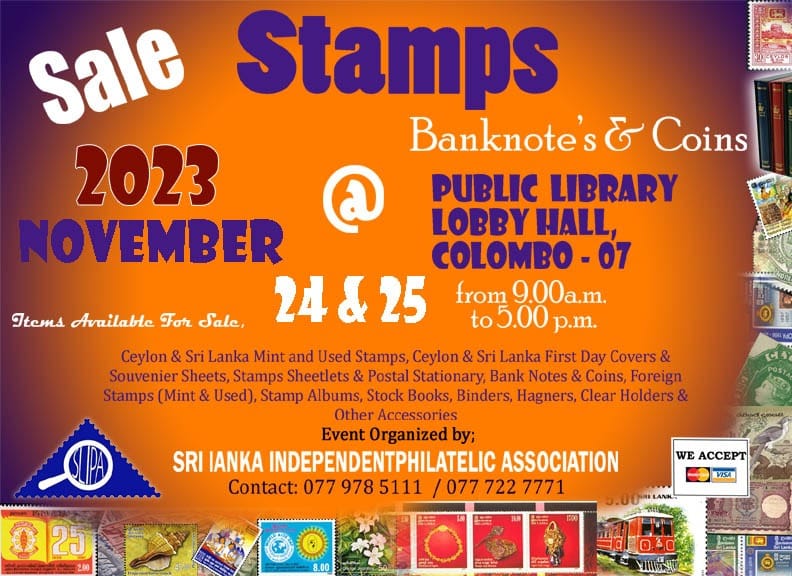 SLIPA Stamp/Coin/notes Fair Nov 2023