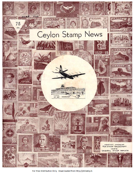 Ceylon Stamp News Vol. 2 No.9 – June 1968