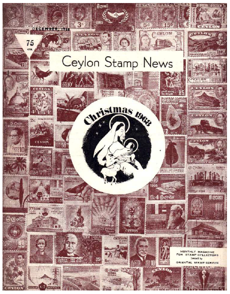 Ceylon Stamp News Vol. 3 No.03 – December 1968
