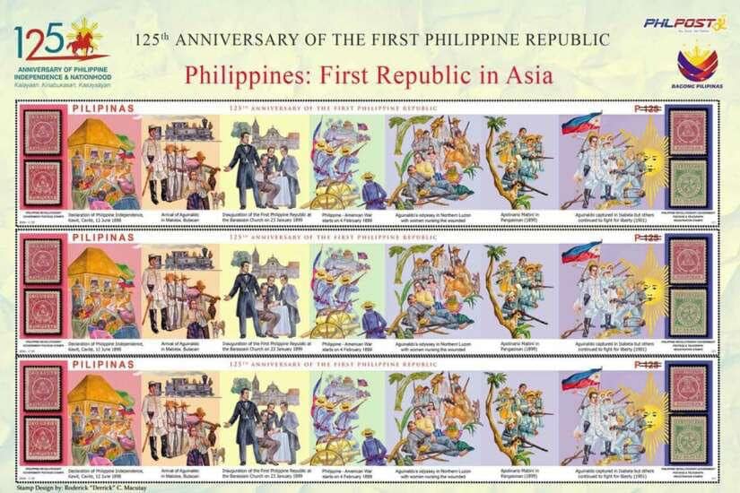 New Longest stamp set by Philippines